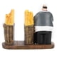 thumbnail image 5 of Silladores De Servilletas, Figuras De Chefs Decoración De La Cocina Colección De Pañuelos De Bucleas Soporte De Servilletas Moderno Para Burger Restaurant For Cafe For Steak, 5 of 7