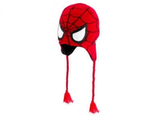 Laplander Beanie Cap - Spiderman - Face 
