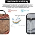 thumbnail image 4 of Vintage Baseball Lunch Box for Adults Sport Lunch Bag Cooler Tote Reusable Insulated Lunch Bag Container Gifts for Office Picnic Travel Work, 4 of 6