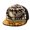 black, variant on Studded Hip Hop Baseball Cap, Black with Gold Metallic Spikes and Wings, Fashion Snapback Hat