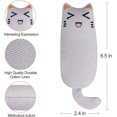 thumbnail image 2 of Paquete de 3 juguetes interactivos de felpa para limpieza de dientes de gato, almohada de hierba gatera para moler dientes (6,5 pulgadas), 2 of 5