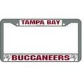 thumbnail image 1 of Tampa Bay Buccaneers Chrome License Plate Frame, 1 of 1