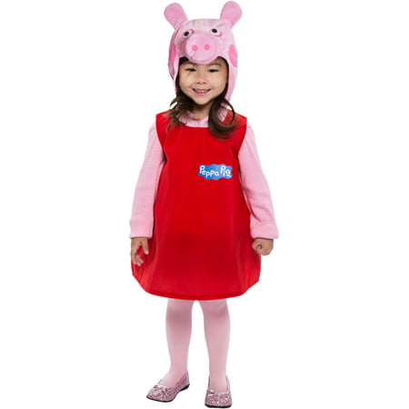 Peppa Pig Dress Toddler Costume 2T