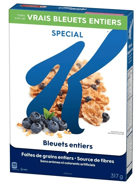Kellogg's Special K Blueberry Cereal, 317g (4 Pack)