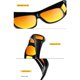 thumbnail image 5 of Ciclismo de visión nocturna Gafas de sol anti UV conduciendo gafas a prueba de viento amarillo, 5 of 8