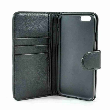 iPhone 6/6s Wallet Case With Card Slots and Belt (Iphone X Best Wallet Case)