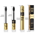 thumbnail image 3 of Gran venta Waterproof Mascara, Volumizing And Lengthening 2 In 1 Curling Mascara, Black 4D Natural Mascara 9g, 3 of 5
