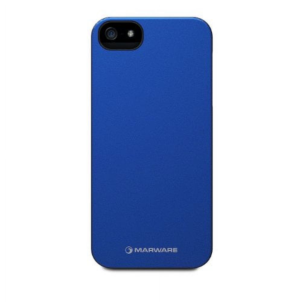 Marware ADMS1016 Microshell Case for iPhone 5 - 1 Pack - Retail Packaging - Blue - image 2 of 2