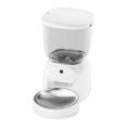 thumbnail image 3 of Comedero automático para gatos, cuenco de acero inoxidable desmontable con cámara, 1-10 comidas al día, dispensador de comida para gatos, comederos, 3 of 8