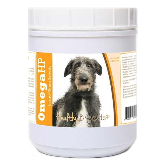 Healthy Breeds Scottish Deerhound Omega HP Fatty Acid Skin and Coat Support Soft Chews