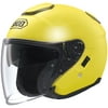 Shoei J-Cruise Solid Helmet (Small, Brilliant Yellow)