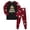 Red, variant on Cathalem Christmas Pajamas Matching Sets, Xmas Pjs Sets Graphic Print Plaid Sleepwear Outfits Sky Blue 3-4 Years