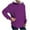 Purple, variant on Admvng Hoodies for Women Fashionable Casual Long Sleeved Hooded Solid Breastfeeding Jacket Zipper Hooded Sweatshirt Top, Size S-2XL
