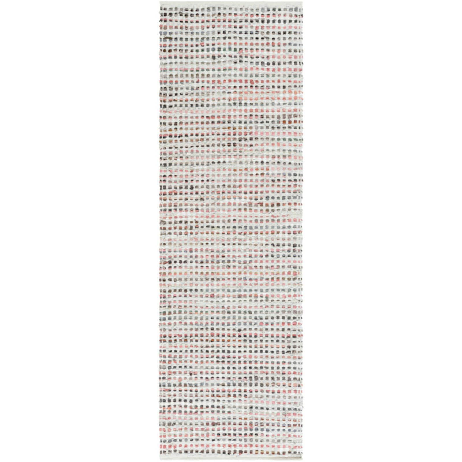 Surya  Jamie Runner Rug - Teal - Teal & Silver Gray - 2 ft. 6 in. x 8 ft.