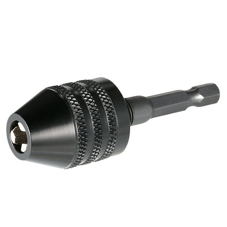 Mini Portable 0.6-8mm Electric Grinder Keyless Drill Chuck with 6.35mm 1/4
