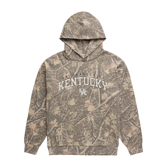 Men's Uscape Apparel  Camo Kentucky Wildcats Back Bay Fleece Hoodie