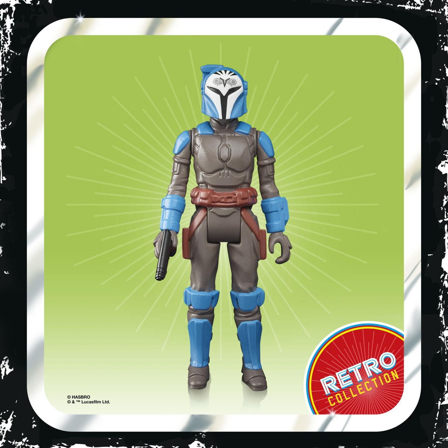 Star Wars Retro Collection Bo-Katan Kryze Toy 3.75-Inch-Scale Star Wars: The Mandalorian Collectible Action Figure, Toys for Kids 4 and Up