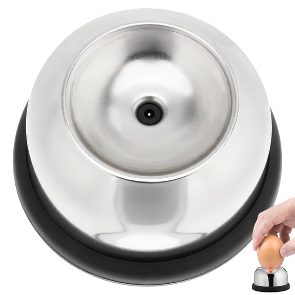 BESTYASH Stainless Steel Egg Piercer with Non Slip Base for Kitchen Boiled Egg Use