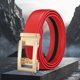 thumbnail image 5 of Belt Automatic Leather Western Decorative Waist Belt, Women Men Business Suit, Easy-Click No Holes Coloured Buckle, High-Quality Leather Foldable Adjustable, for Office Professional Wear,, 5 of 9