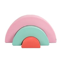 Battat Rainbow Arches Nesting Foam Arch 3-Piece Climber Soft Indoor Play Equipment for Infants 12 Months 