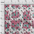 thumbnail image 2 of oneOone Cotton Poplin Twill Pink Fabric Polka Sewing Fabric By The Yard Printed Diy Clothing Sewing Supplies 56 Inch Wide, 2 of 6