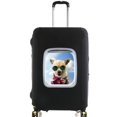 thumbnail image 1 of Animal Series Printed Pattern Travel Essentials Bag with 18-32 Inch Capacity Travel Accessories Trolley Case Protective Cover 8animal 046 M, 1 of 6