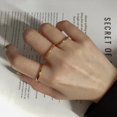thumbnail image 5 of Womens Geometric Copper Ring Index Finger Ring Adjustable Band Fashion Jewelry Gift for Her Geometric Design Ring Copper Not Inlaid Ring, 5 of 5