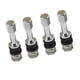 thumbnail image 1 of Kit de 4 Válvulas Válvula Neumático de Goma Coche Ruedas de Motocicleta Metal, 1 of 4