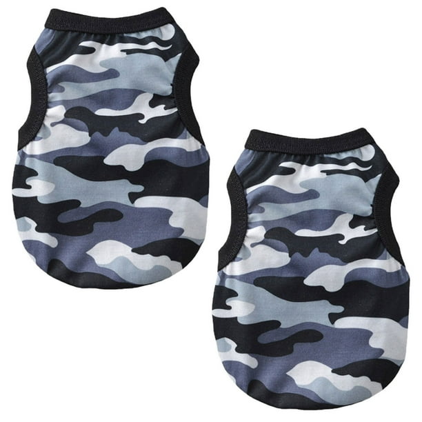 2pcs Summer dog vest pet clothing Thin style small milk dog clothes