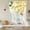 Yellow, variant on Spring Forsythia Flowers Tie Up Curtains for Windows, Balloon Window Shades, Yellow Floral Hummingbird Gray Plaid Kitchen Window Treatments Roll Up Curtain for Basement/Nursery 52"x45"
