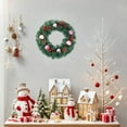 thumbnail image 6 of Fek888 Christmas Decorations Wreath Door Christmas Wreath Rattan Christmas Decoration Wreath Door Hanging Hotel Scene, 6 of 6