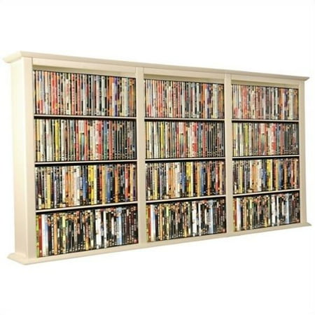 Venture Horizon Triple Wall Mount Media Cabinet in White