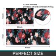 thumbnail image 7 of Pioneer Flower Floral Print Pattern Kitchen Rugs Sets Of 2,Anti Fatigue Kitchen Mat Rugs Non Slip Washable,Decorative Kitchen Floor Mats for Kitchen,Sink,Laundry,17"x30"+17"x47", 7 of 7