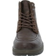 thumbnail image 3 of Dr. Scholl's Shoes Mens Grayton Faux Leather Ankle Combat & Lace-up Boots, 3 of 3