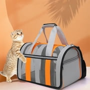 Qepwscx Dog Carrier for Small Medium Cats Puppies up to 15 Pounds,Small Dog Carrier Soft Sided Foldable Travel Puppy Carrier Pet Carrier for Small Medium Cats Dogs