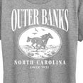 thumbnail image 3 of Instant Message - Outer Banks Running Horse - Women's Short Sleeve Graphic T-Shirt, 3 of 6