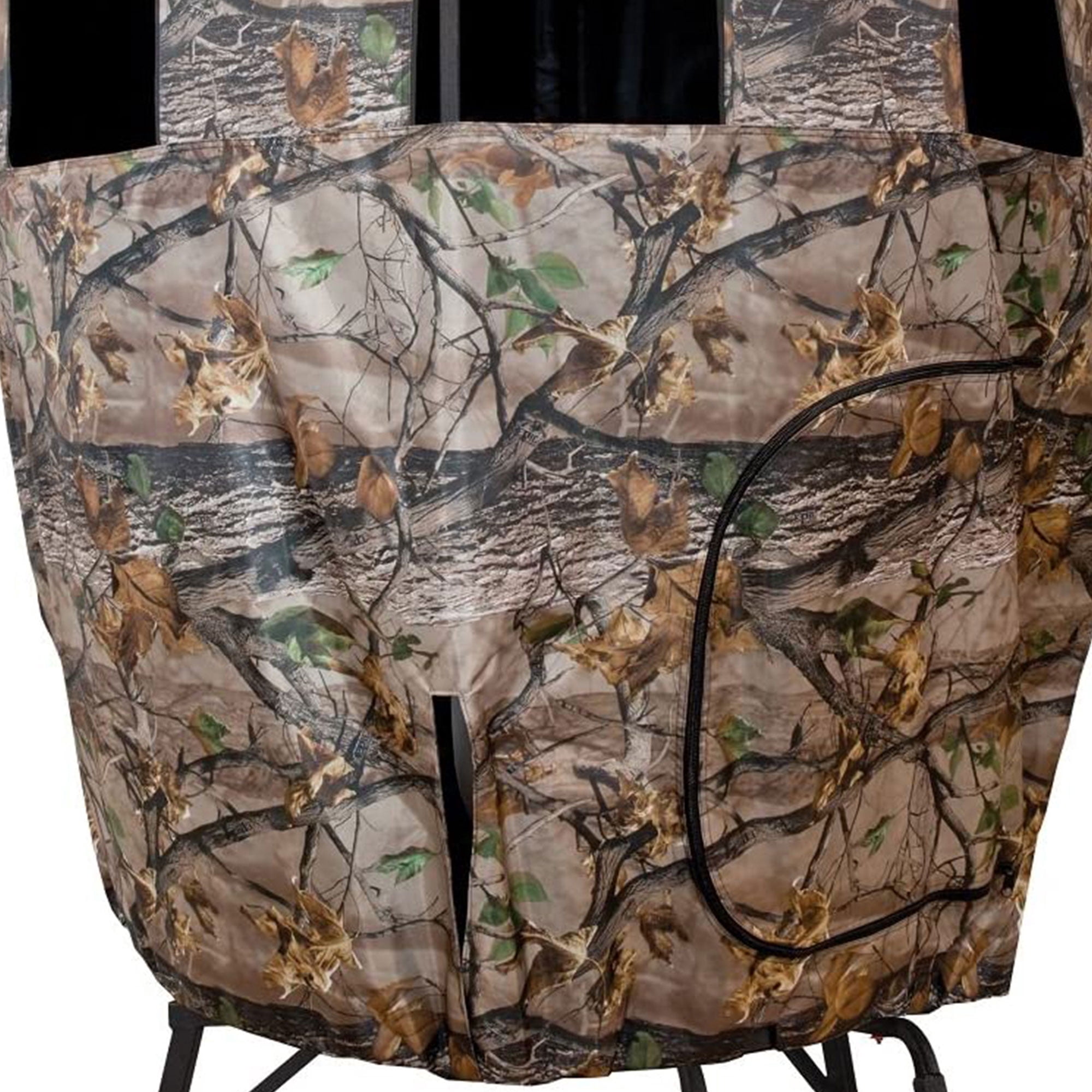 Muddy 90.00 x 50.00 x 84.00'' Liberty Tripod Stand Hunting Blind Enclosure with 8 Zippered Windows