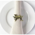 thumbnail image 3 of Fennco Styles Leopard Metal Napkin Rings, Set of 4 – Bronze Animal Napkin Holders for Home Décor, Dining Table, Family Gathering, Themed Party, Banquet and Special Occasion, 3 of 7