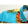 thumbnail image 4 of SSLR Mens Hawaiian Shirt Beach Shirts Tropical Shirts Short Sleeve Casual Button Down Shirts, 4 of 7