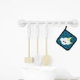 thumbnail image 3 of Weather Cloudy Moon Face Pair of Pot Holders, 3 of 3