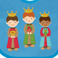 thumbnail image 4 of Inktastic Christmas Three Wisemen Boys or Girls Baby Bib, 4 of 4