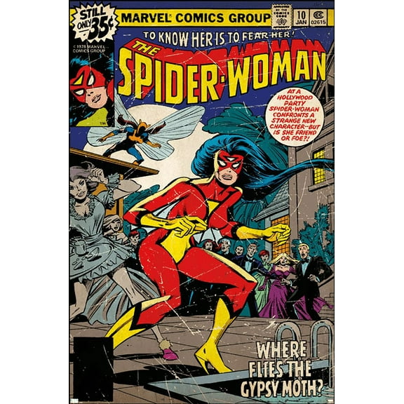 Marvel Comics - Spider-Woman - Spider-Woman #10 Wall Poster, 22.375" x 34"