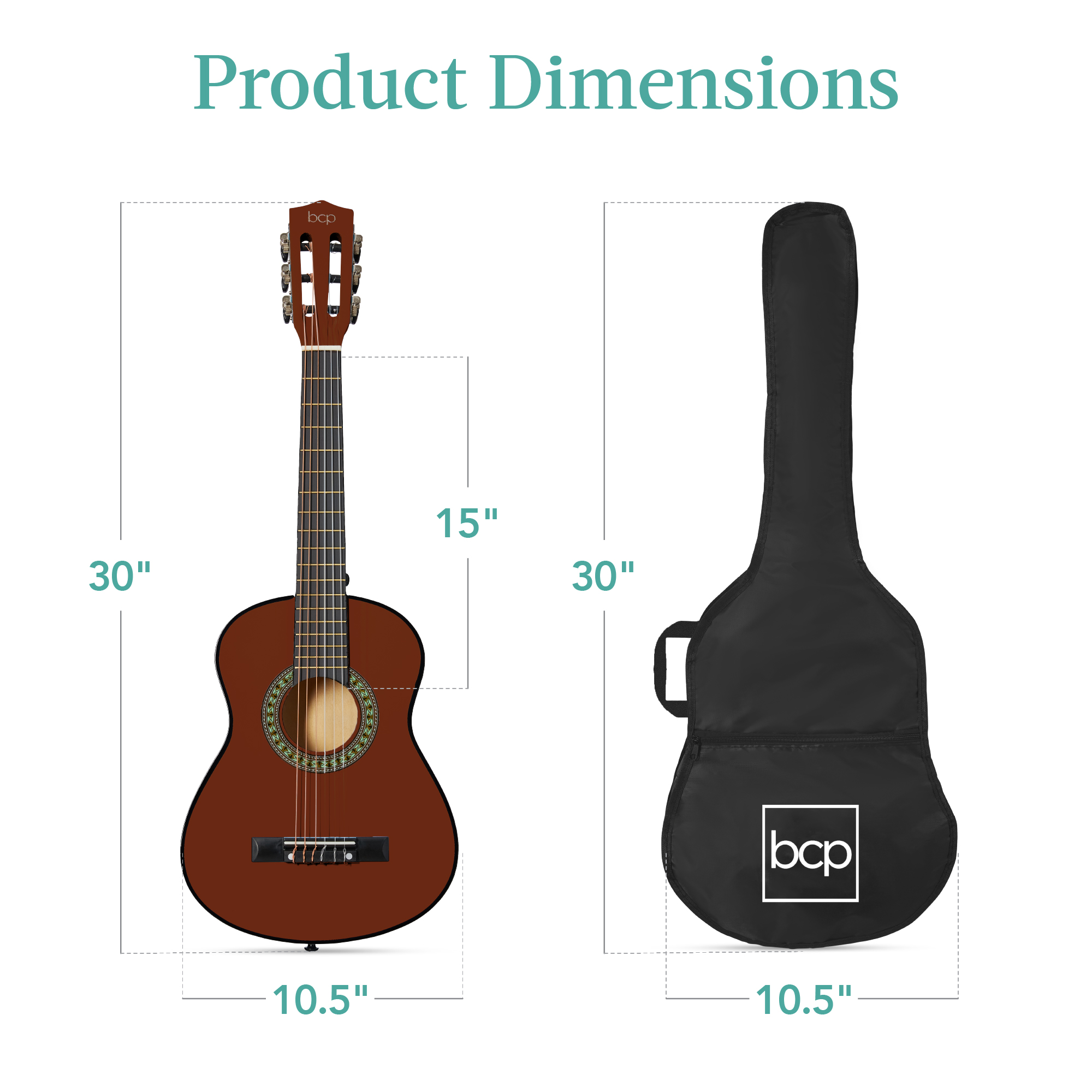 Best Choice Products 30" Kids Acoustic Guitar Starter Kit photo 8
