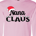 thumbnail image 4 of Inktastic Nana Claus Christmas Family Long Sleeve T-Shirt, 4 of 5