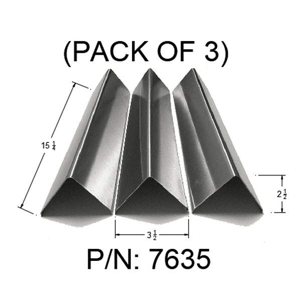 Gas Grill Heat Plate 7635 Replacement Parts for Weber Spirit 200 E210