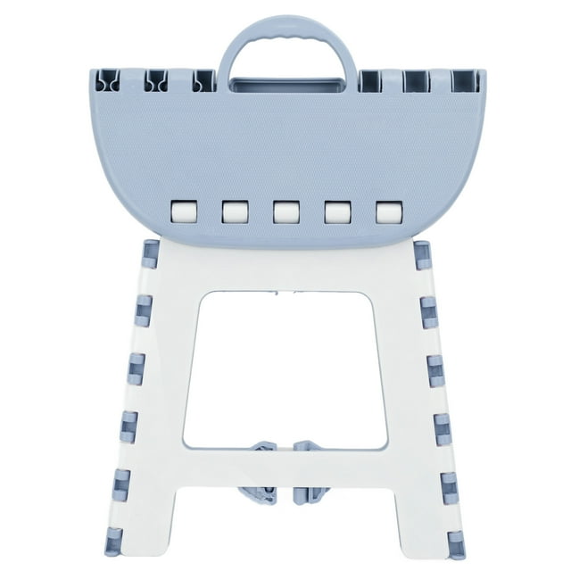 Folding Step Stool, 9 Inch Step Stool, 300 Lb Capacity PlasticFolding Step Ladder Folding Fishing Stool Kid Stool Child Household Plastic Small Bench