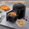 thumbnail image 4 of Qenwkxz Square Air Fryer Basket for 5.8QT 6QT Air Fryer Accessories, 304 Stainless Steel Mesh Basket with Handle Replacement Accessory for 6QT Mainstream air fryer models, 4 of 12