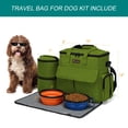 thumbnail image 3 of Bolsa de viaje para perros aprobada por Modoker Weekend Airline, color verde, 3 of 6