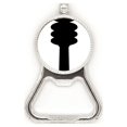 thumbnail image 1 of Alemania Berliner Fernsehturm Landmark Acero inoxidable Metal cerveza tapa sacacorchos, 1 of 3