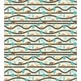 thumbnail image 3 of Ambesonne Cartoon Duvet Cover Sets, Roads Cars and Trees, 2-King, Ivory and Multicolor, 3 of 7